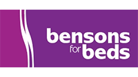 et lille logo fra mærket Bensons for Beds