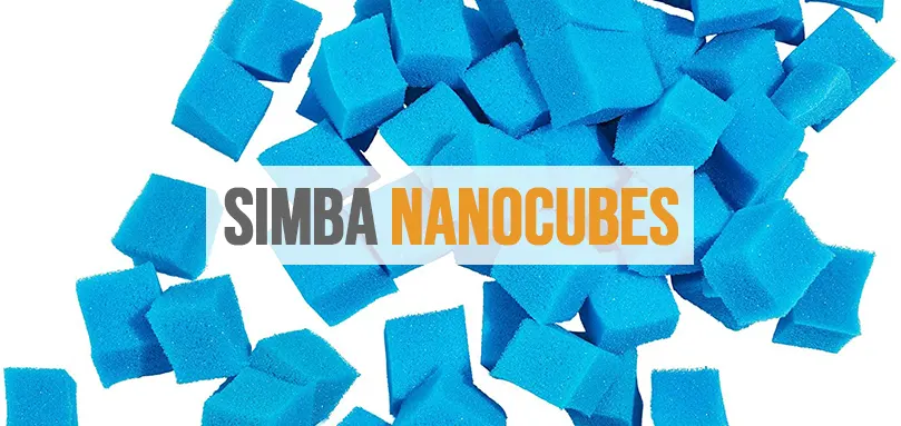 Billede af Simba open cellfoam nanocubes.