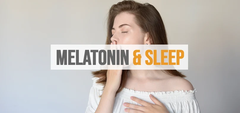 Udvalgt billede af melatonin og søvn.